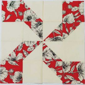 Star of the West Quilt Block Pattern Image